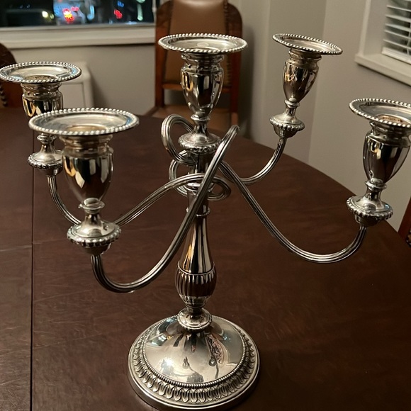 Vintage silver plated candelabra 5 branches
In good vintage cond - Picture 6 of 6